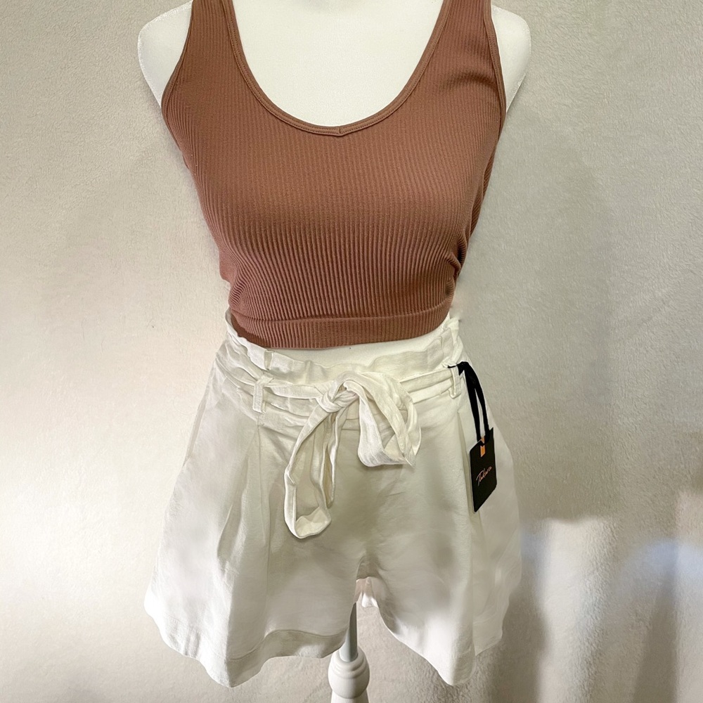 Takara white shorts